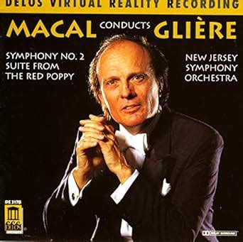 Symphony 2 in C Minor : Gliere / Macal / New Jersey Symphony Orc ...