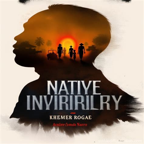 Khmer Rouge Book Cover Design | Stable Diffusion Online