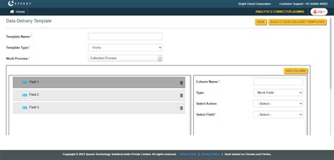 Create Data Delivery Templates for Works