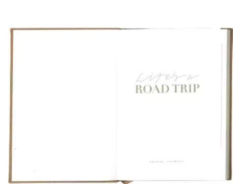 Creative Convert Life Is A Road Trip Journal Travel Companion Awaits ...