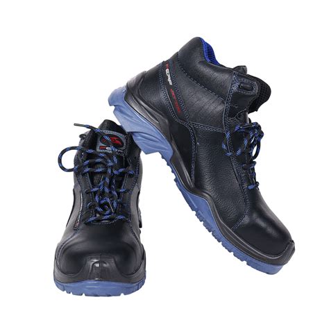 PERF Tornado High Ankle Safety Shoes for Men | Fiber Glass Toe Cap | A ...