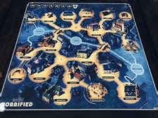 Horrified Game Board Monster Town Map Official India | Ubuy