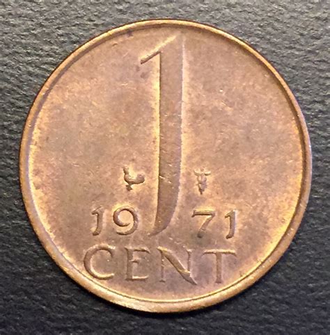 Hol031 Moneda Holanda 1 Cent 1971 Au-unc Ayff - $ 54.00 en Mercado Libre