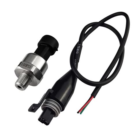 Pressure Transducer Sender Sensor with Connector, 1/8"NPT Thread ...