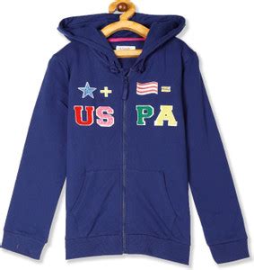 U.S. POLO ASSN. Full Sleeve Applique Boys Sweatshirt - Buy U.S. POLO ...
