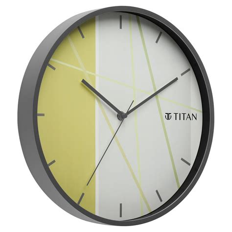 Buy Online Titan Trendy & Modern looking Multi-coloured Dial Wall Clock ...