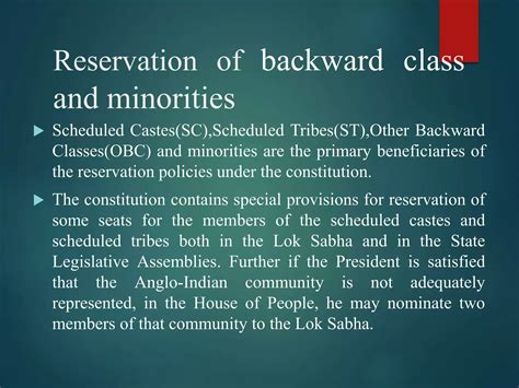 Backward class and minority of india ppt | PPTX