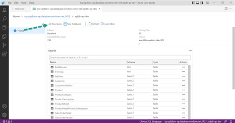 SQL Azure Tools 的图像结果