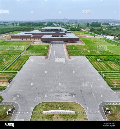 Aerial Photography of Erlitou Xiadu Site in Luoyang City, Henan ...