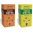 Girnar Ice Tea Combo Pack - (Lemon and Peach Flavour) : Amazon.in ...