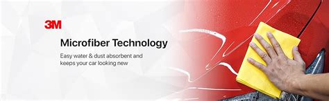 3M Car Care Microfiber Cloth (3 Pieces) | Non-Scratching Cloth for ...