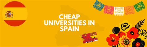 Top 5 Cheap Universities in Spain for International Students in 2026