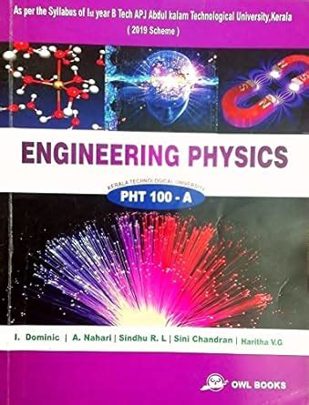 ENGINEERING PHYSICS (PHT 100-A) : I. Dominic, A. Nahari, Sindhu R. L ...
