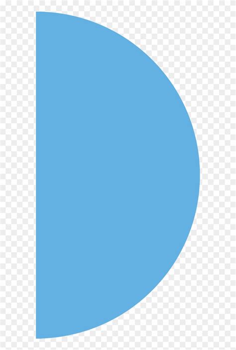 Blue Half Circle Logo