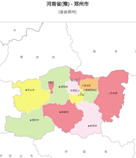 中国行政区划——河南省_印象中原网