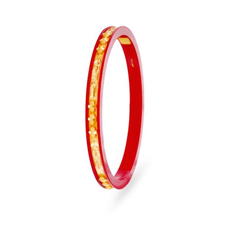Traditional Gold Pola Bangle