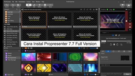 Image result for Basic ProPresenter 7 Tutorial