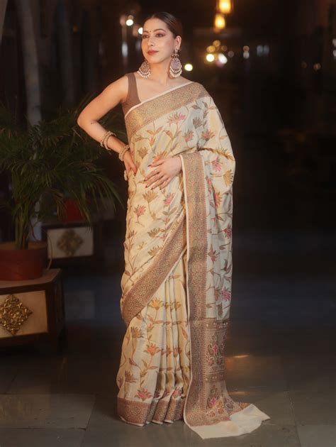 Buy Pure Muga Silk Sarees Online in India at Best Price
