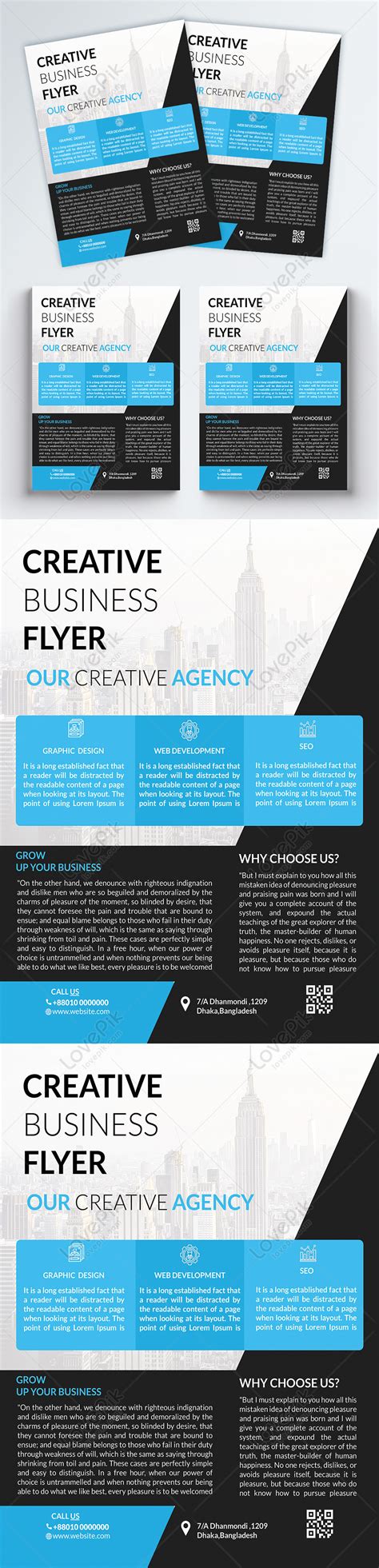 Business Promotion Flyers Example 的图像结果