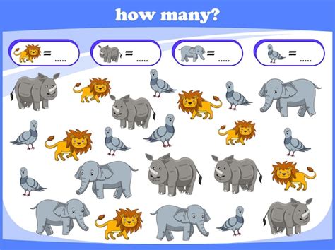 Image result for Abstract Count Number Creatures