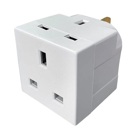 Buy [NOVA] 2 Way Double Plug Adaptor - Multi Plugs Extension Sockets ...