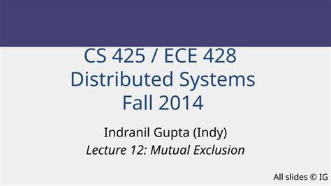 Lectures Distributed System PPT 的图像结果