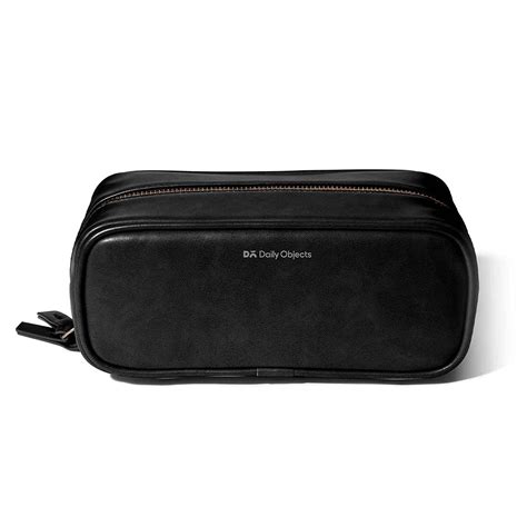 Buy DailyObjects Versatile Leather Bag & Toiletry Organizer Travel Dopp ...