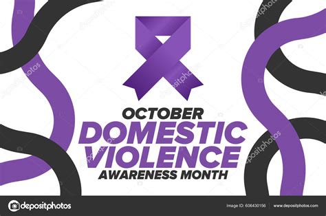 Domestic Violence Awareness Month October Celebrate Annual United ...