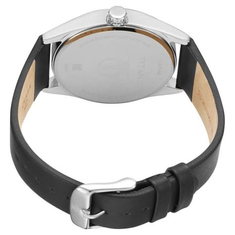 Buy Online Titan Quartz Analog Multicoloured Dial Leather Strap Watch ...