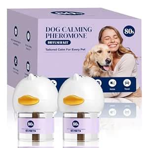 80S Pheromone Diffuser for Dogs, Dog Calming Pheromone Plug Diffuser ...