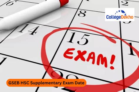 GSEB HSC Supplementary Exam Date 2026 - GSEB HSC Supplementary Date ...