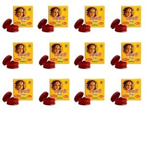 Tetari Kumkum/Sindoor Dust Powder Pack of 12 pc - 100% Chemical Free ...