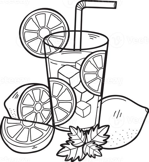Hand Drawn lemon juice illustration 16733240 PNG