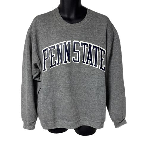 Vintage 80s Jansport Penn State University Crewneck Sweatshirt XXL Gray ...