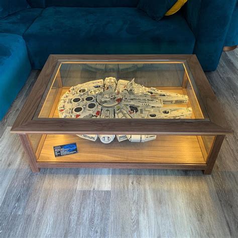 Lego millennium falcon 75192 bespoke display coffee table xylo forms ...