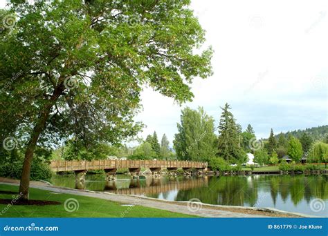Drake park Bend, Oregon stock image. Image of connect, reflection - 861779