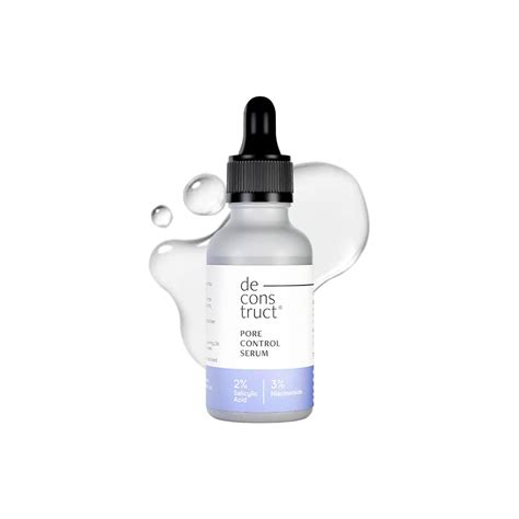Deconstruct Pore Control Face Serum |2% Salicylic Acid 3% Niacinamide ...