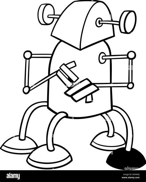 Cartoon Coloring Robot 的图像结果