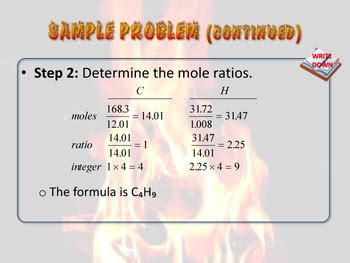 Image result for Combustion Example Problem