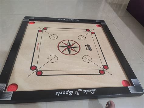 Buy Mayra Sports & Fitness Wooden 20 Inch Carrom Board 3 In 1 Game ...