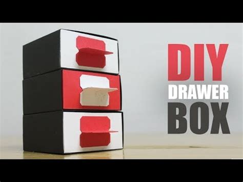 Image result for How to Make a Paper Drawer Box