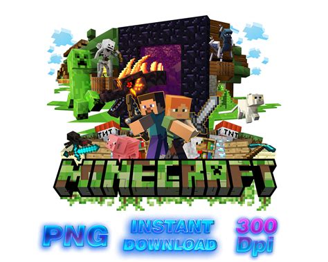 Mine Png, Steve Alex PNG, Mine Clipart, Mine Birthday Png, Minecrafter ...