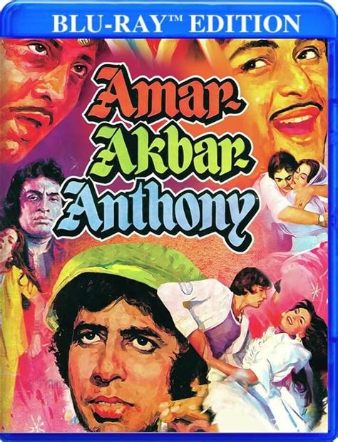 Amar Akbar Anthony (Uncut) [Blu-ray] (1977) | Imported from US | Region ...