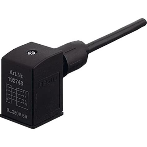 MSSD-C-S-M16 Festo | Festo Solenoid Valve Cable Plug for use with ...