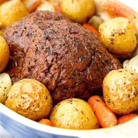 Vegan Pot Roast (Seitan Roast) - The Hidden Veggies