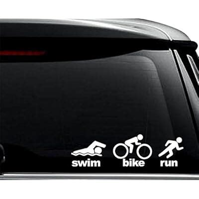 Buy Triathlete Triathlon Ironman Sports Decal Sticker for Use On Laptop ...