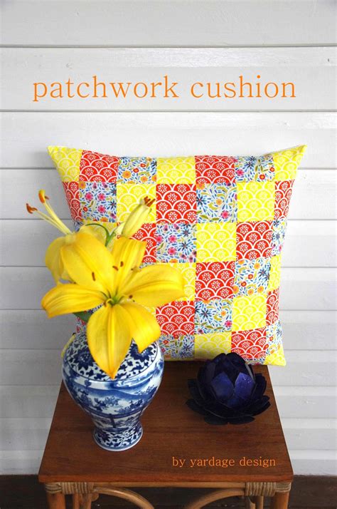 Image result for Patchwork Cushion Patterns