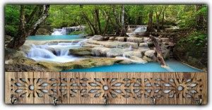 Xpression Décor Key Holder Rack with photo of Natural landscapeof Vastu ...