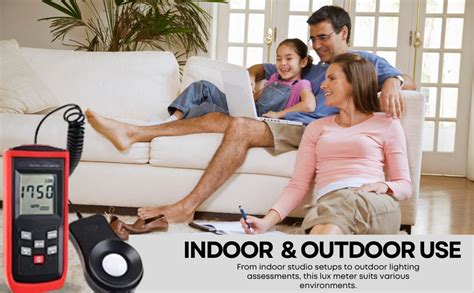 Real Instruments Digital Lux Meter Light Meter Digital Illuminance ...