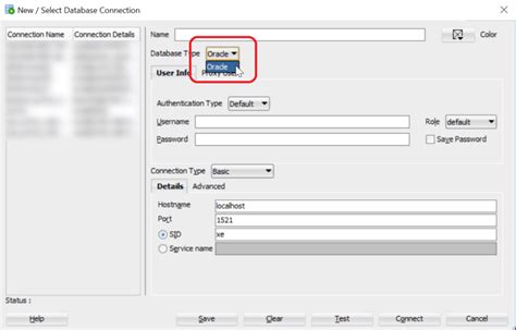 Add DB in SQL Developer 的图像结果